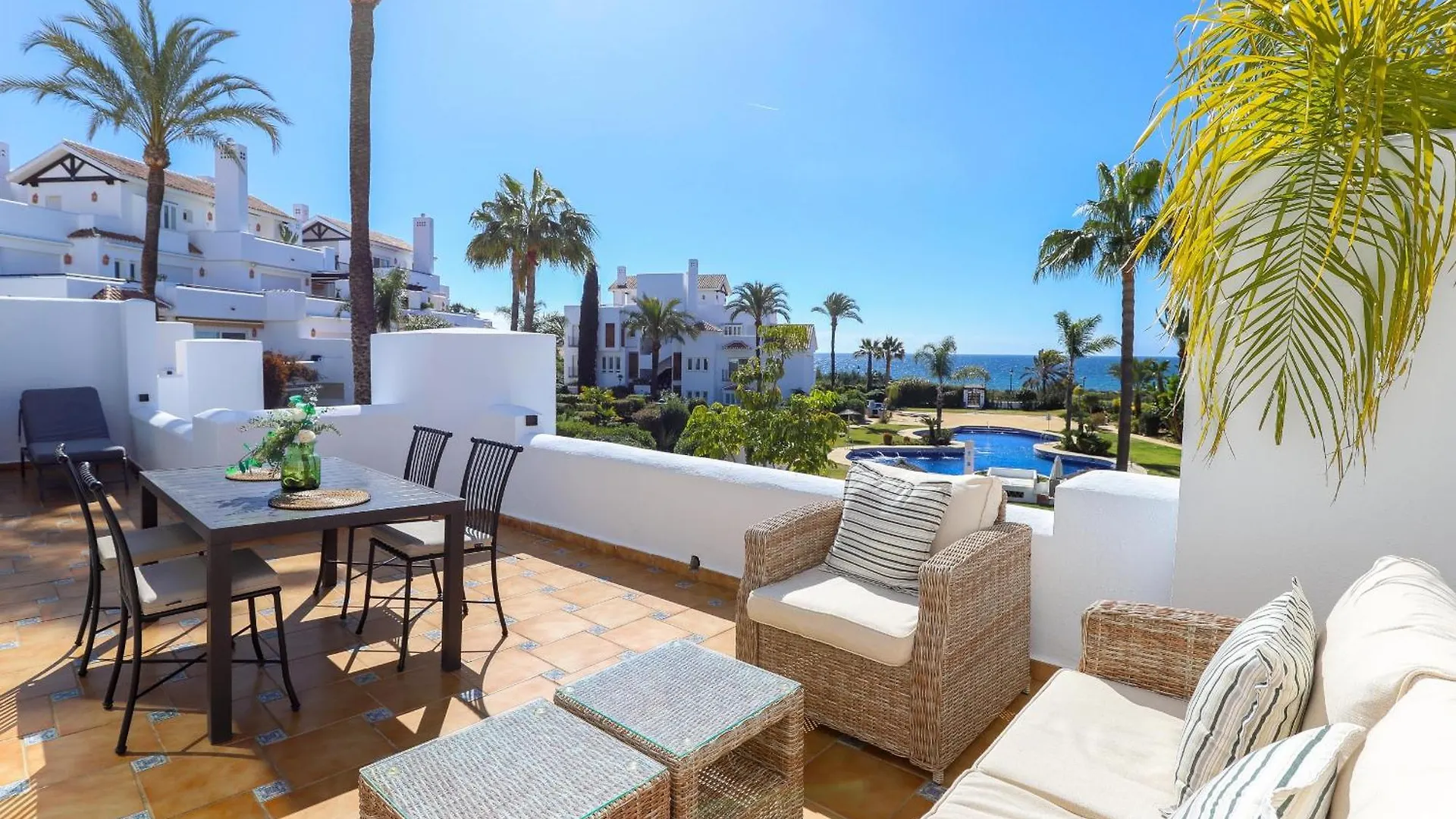 Los Monteros Palm Beach - Sea & Pool View Marbellac